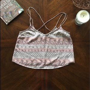 Bandana Print Tank Top